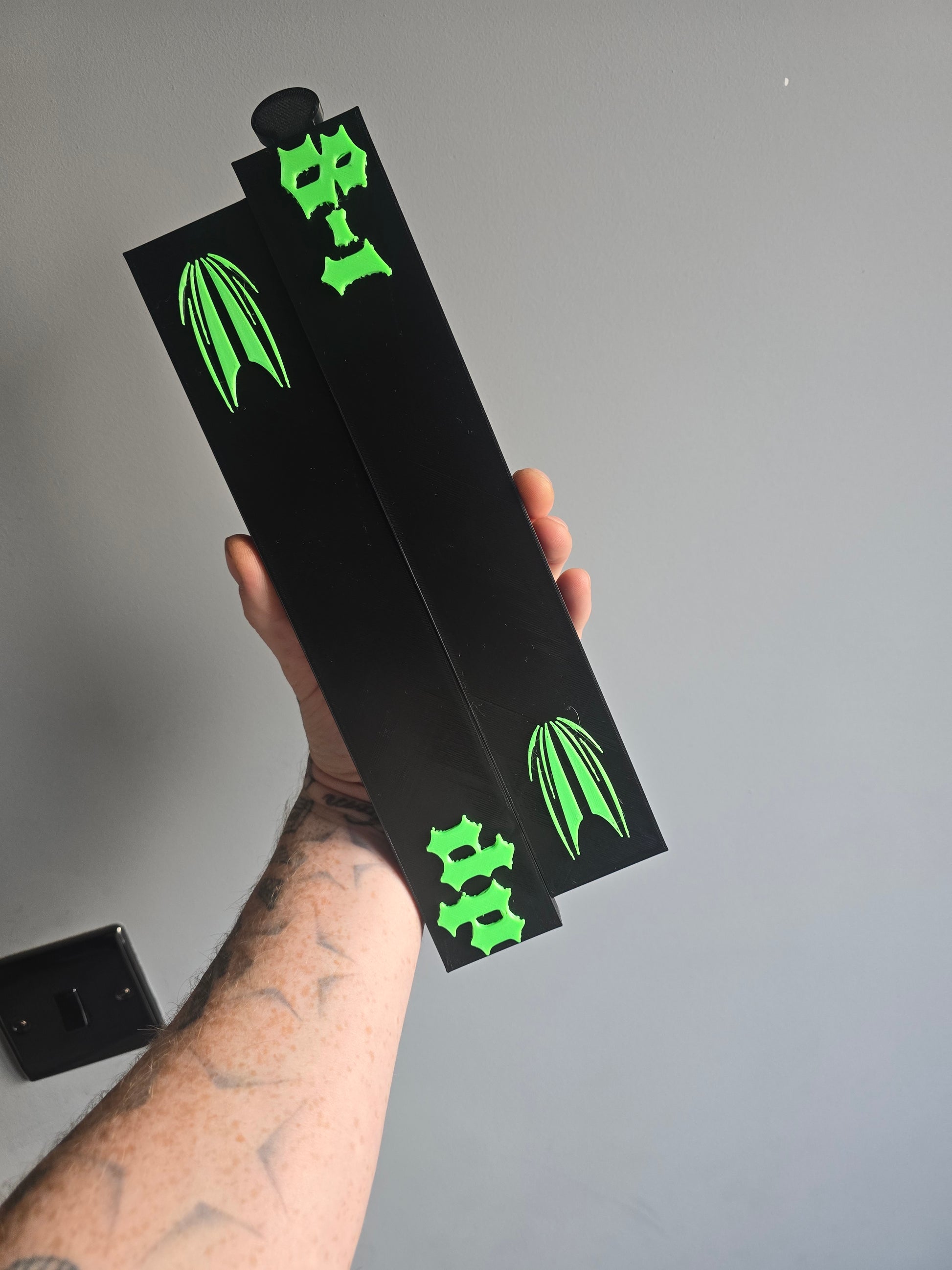 Custom 3D printed Oche's - 2 piece that clip together