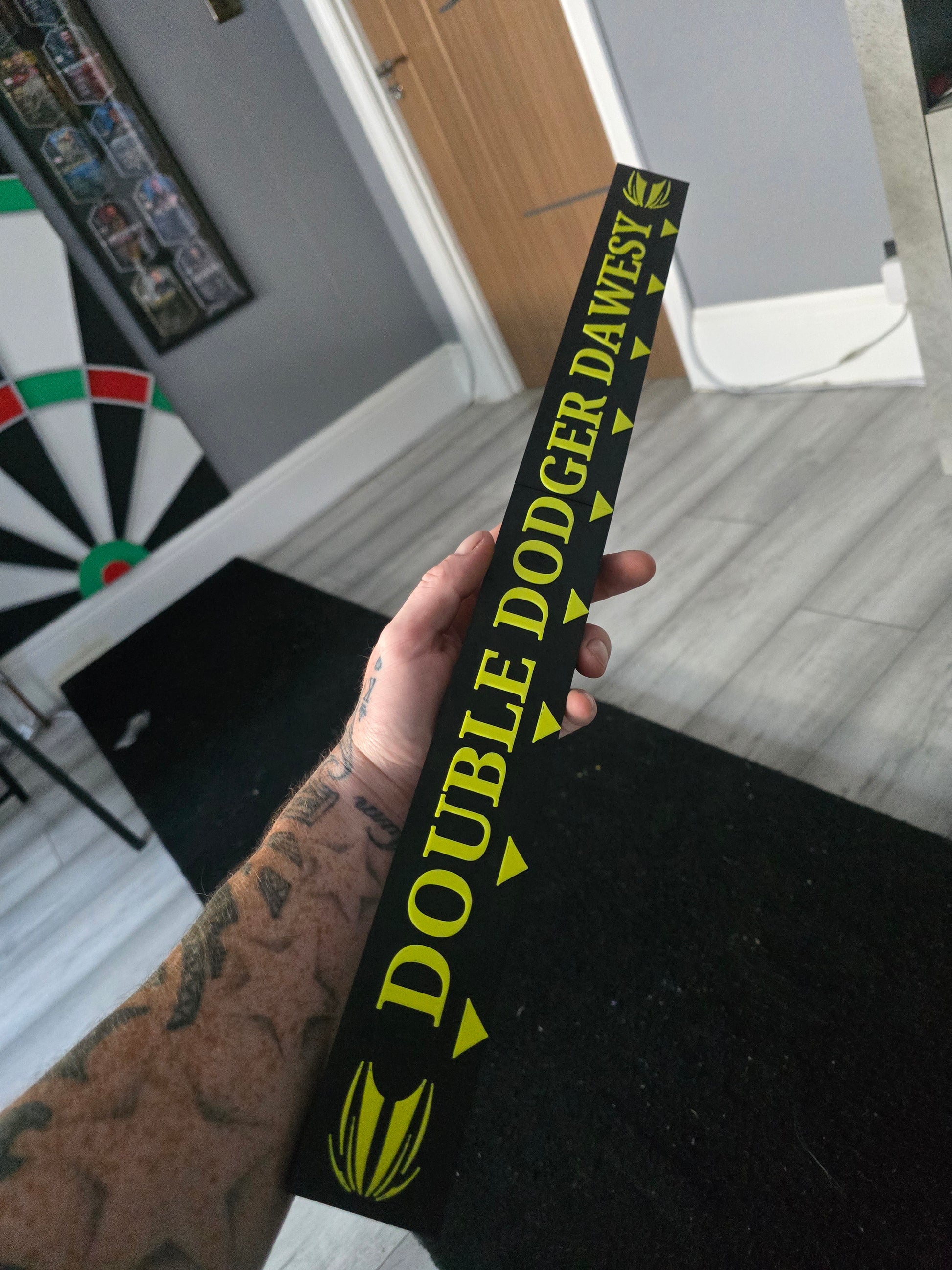 Custom 3D printed Oche's - 2 piece that clip together