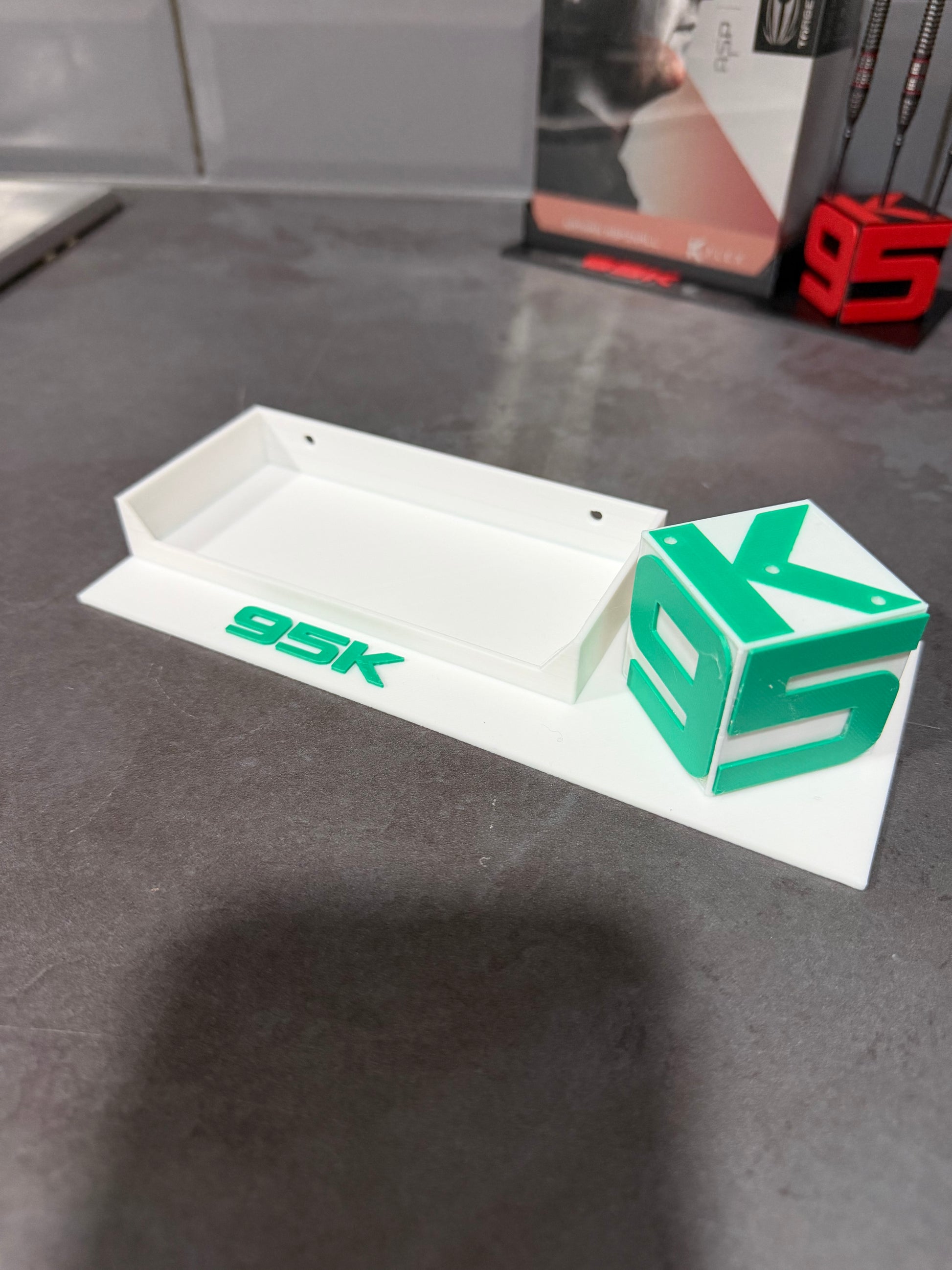 95k display holder for case and 95k cube to display darts