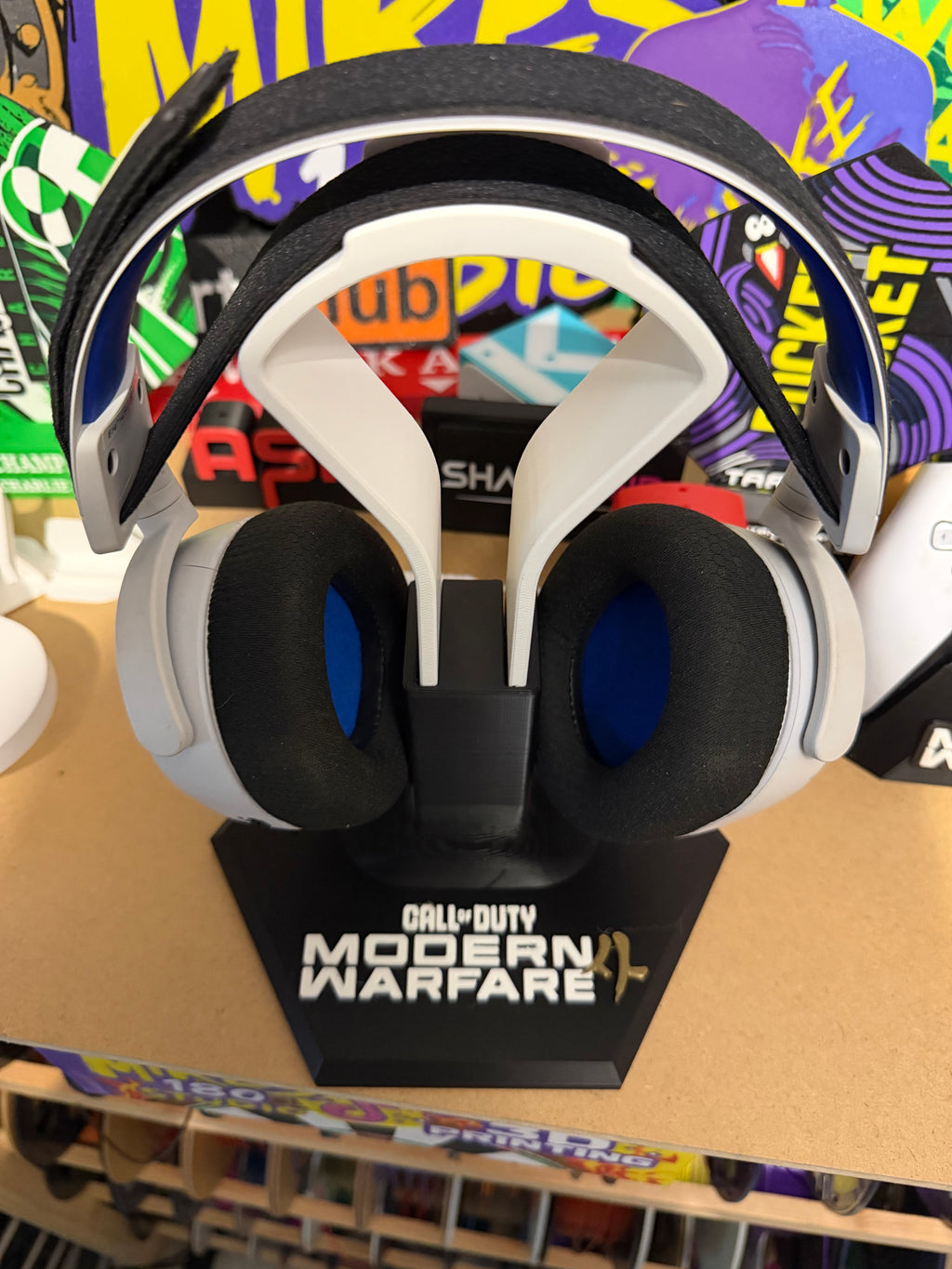 Themed Headset holder for gaming