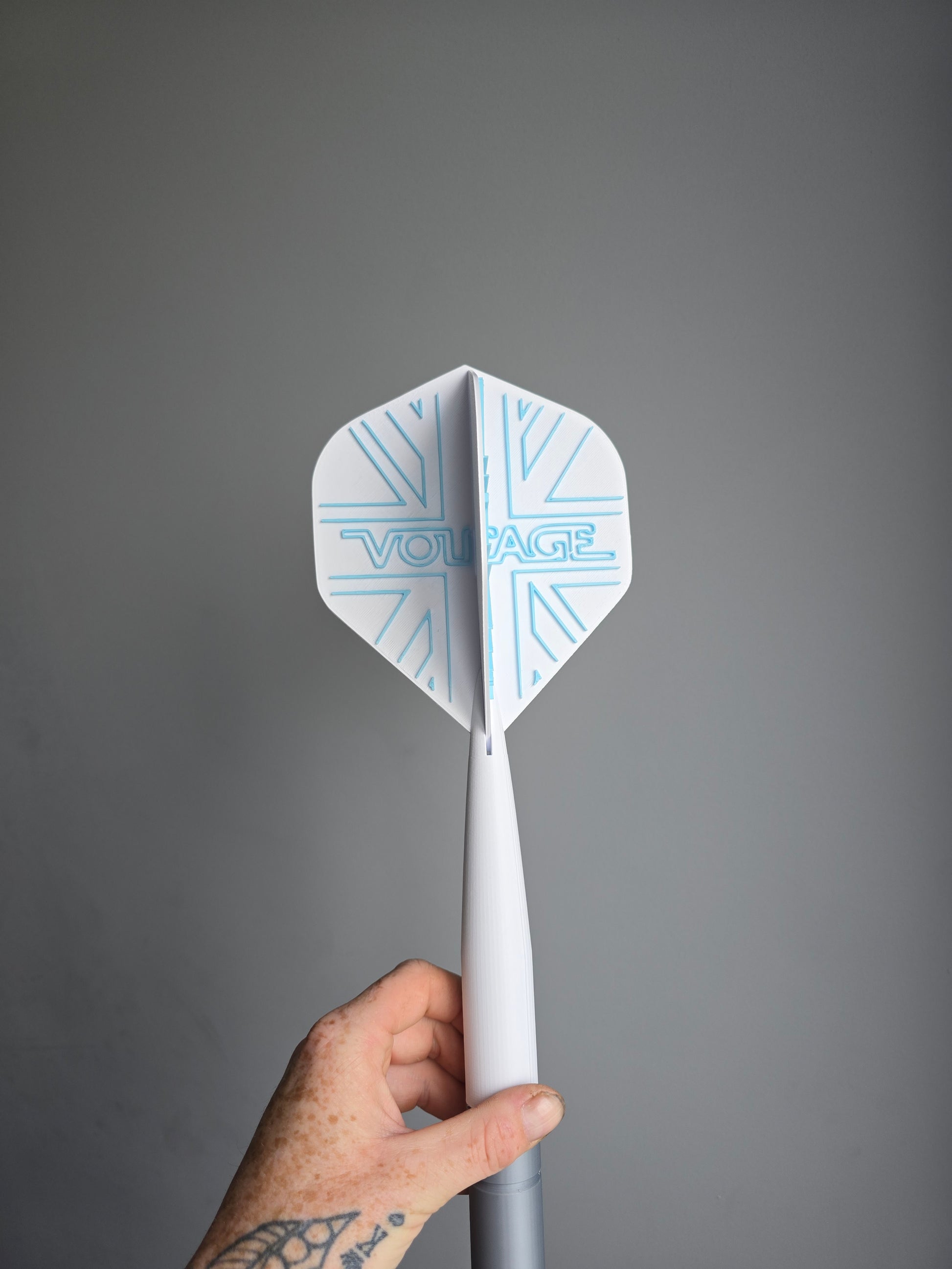 Voltage Rob cross Giant Dart display