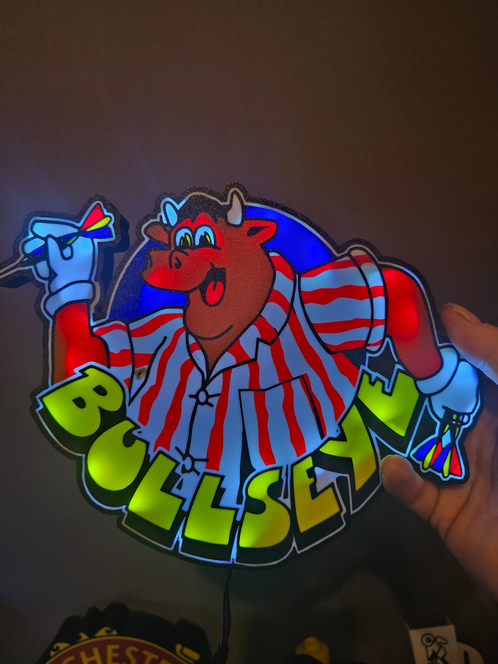 Bullseye LED lightbox - USB powered