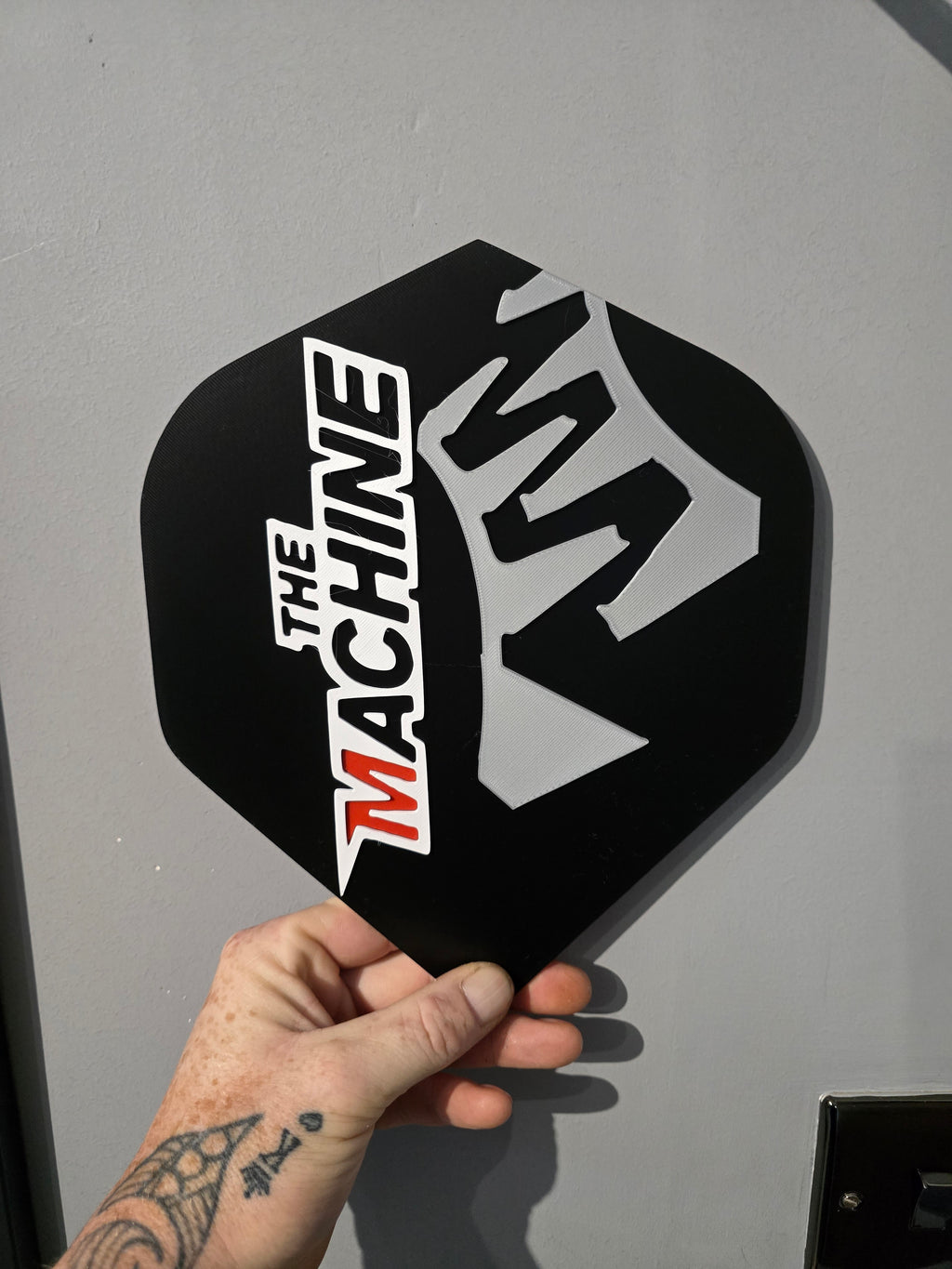 XL dart flight wall art - display flights for your wall