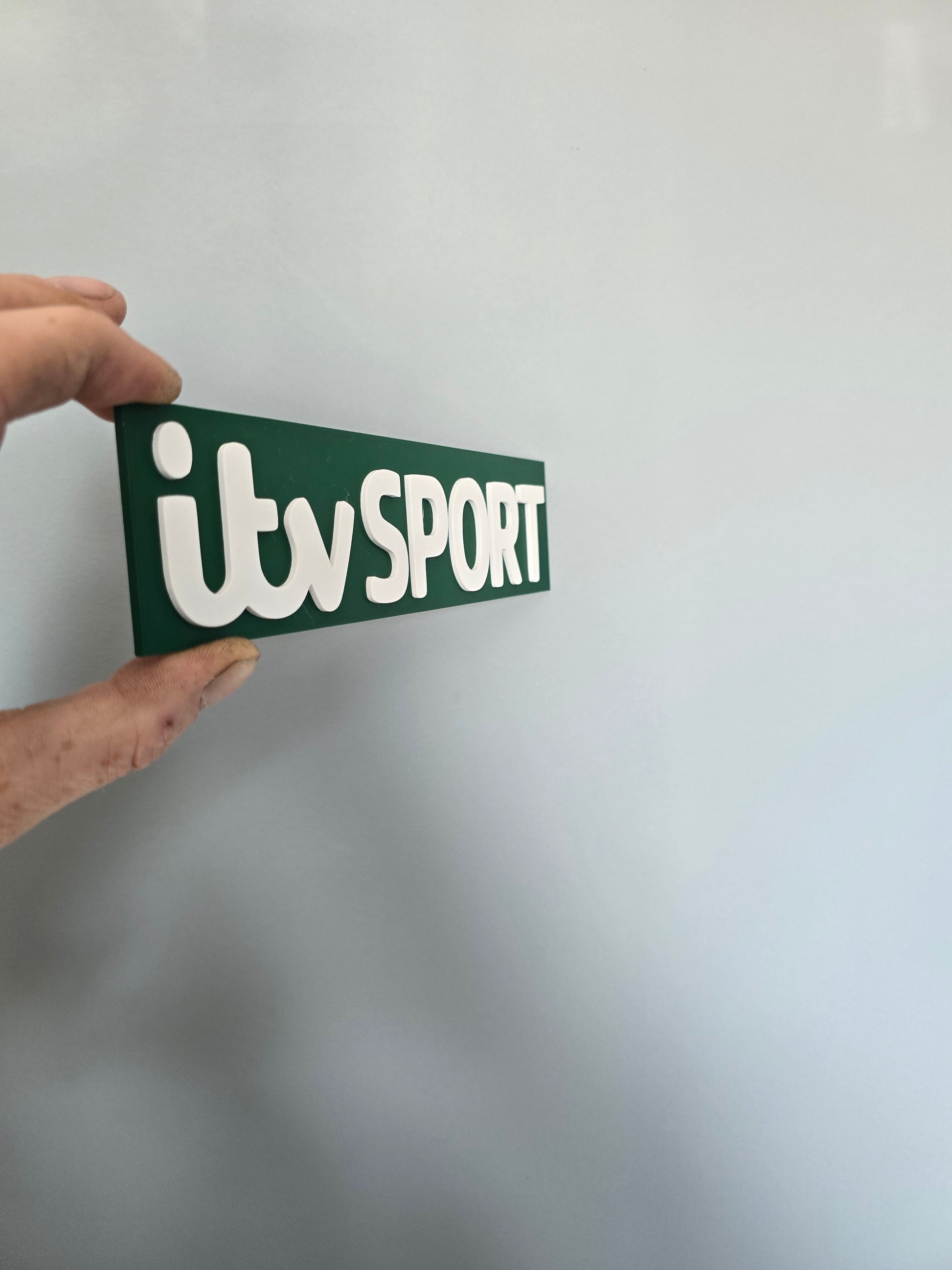 ITV sport wall sign - perfect for man cave or games room