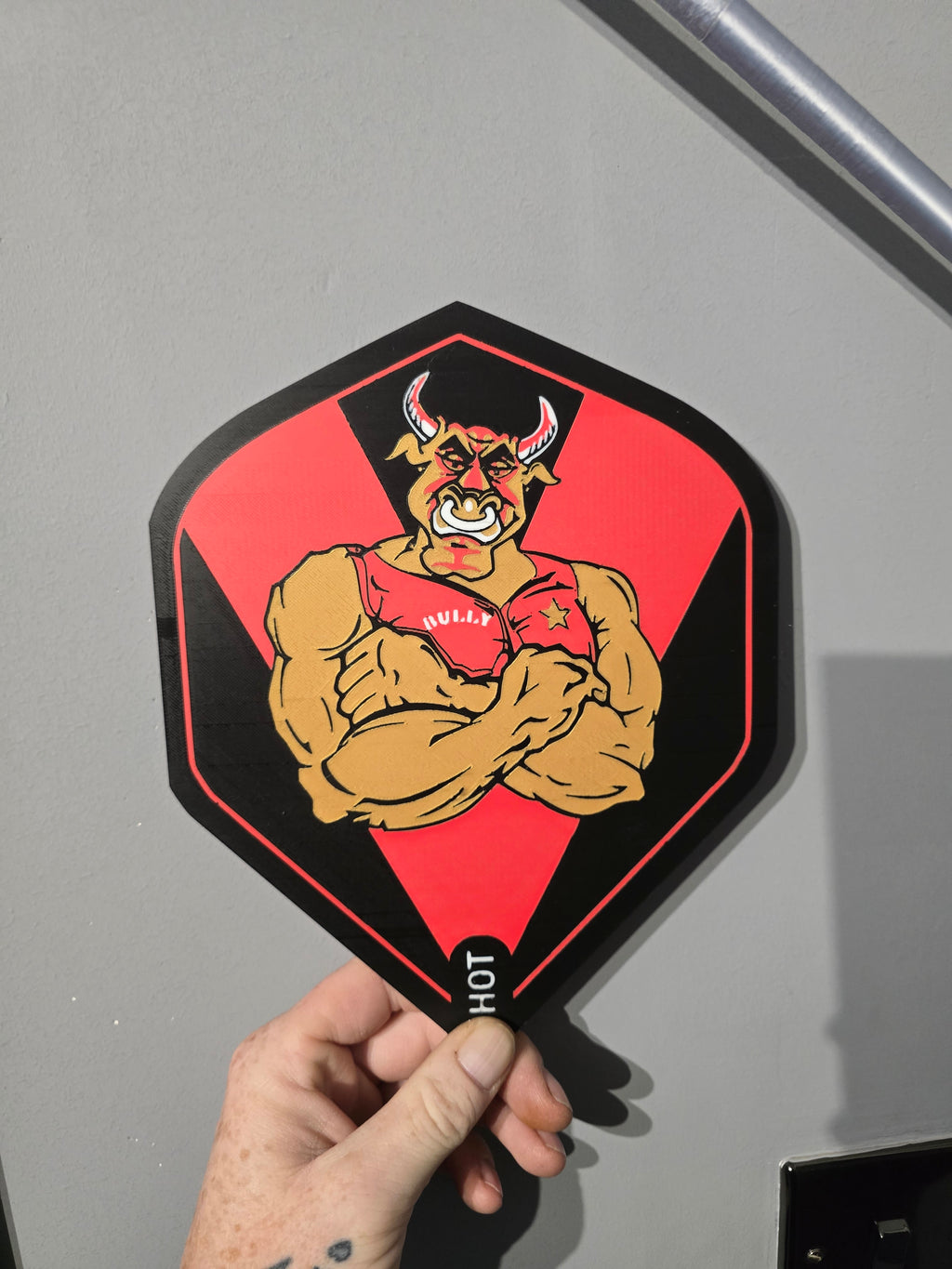 XL dart flight wall art - display flights for your wall