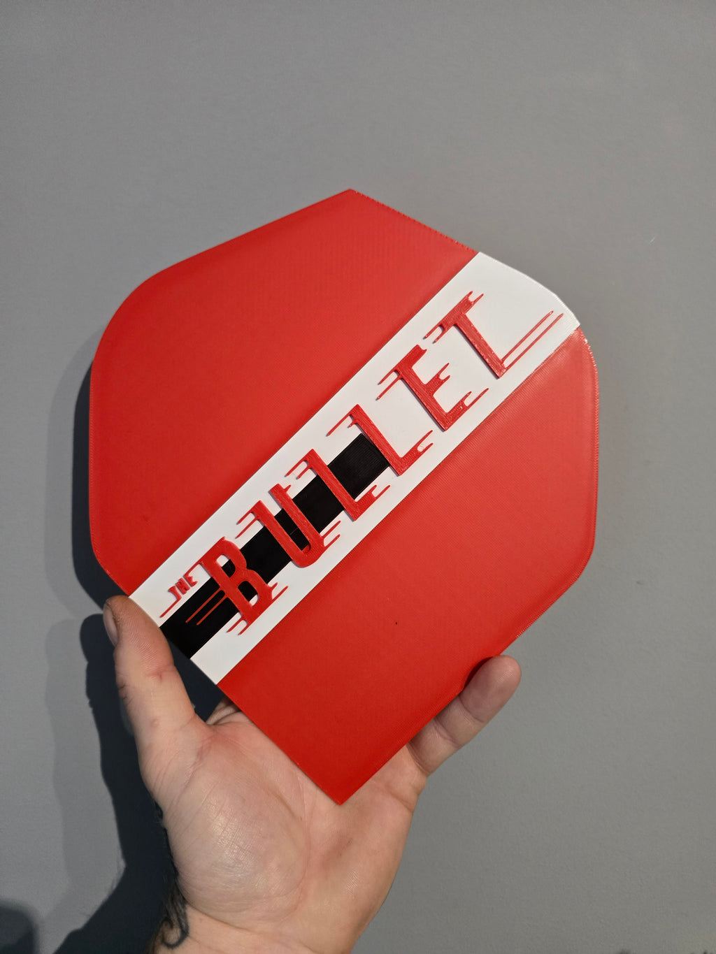 XL dart flight wall art - display flights for your wall