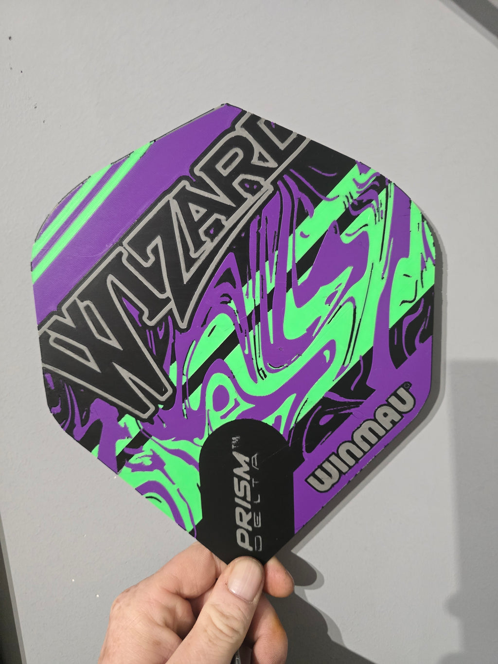 XL dart flight wall art - display flights for your wall