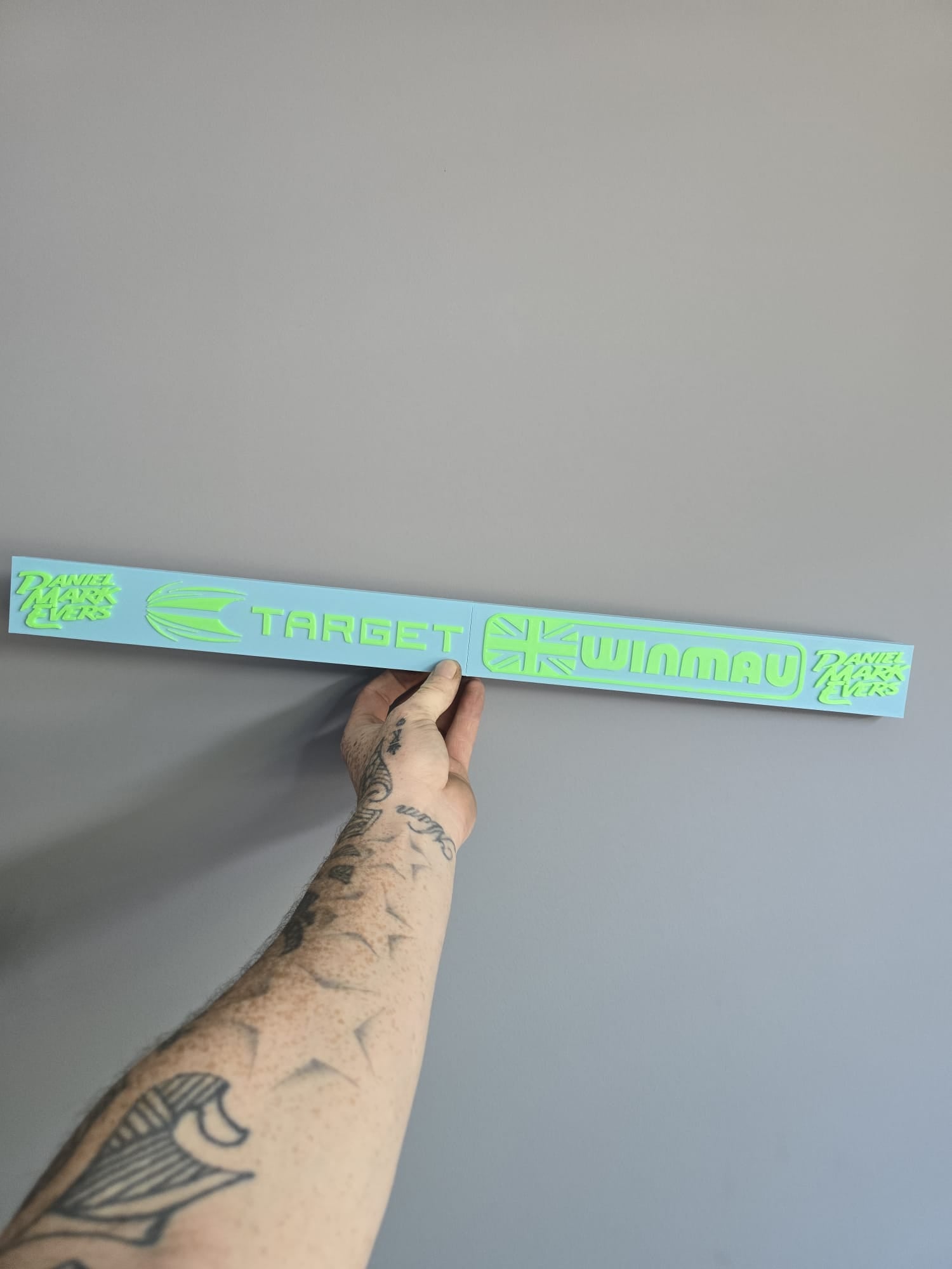 Custom 3D printed Oche's - 2 piece that clip together