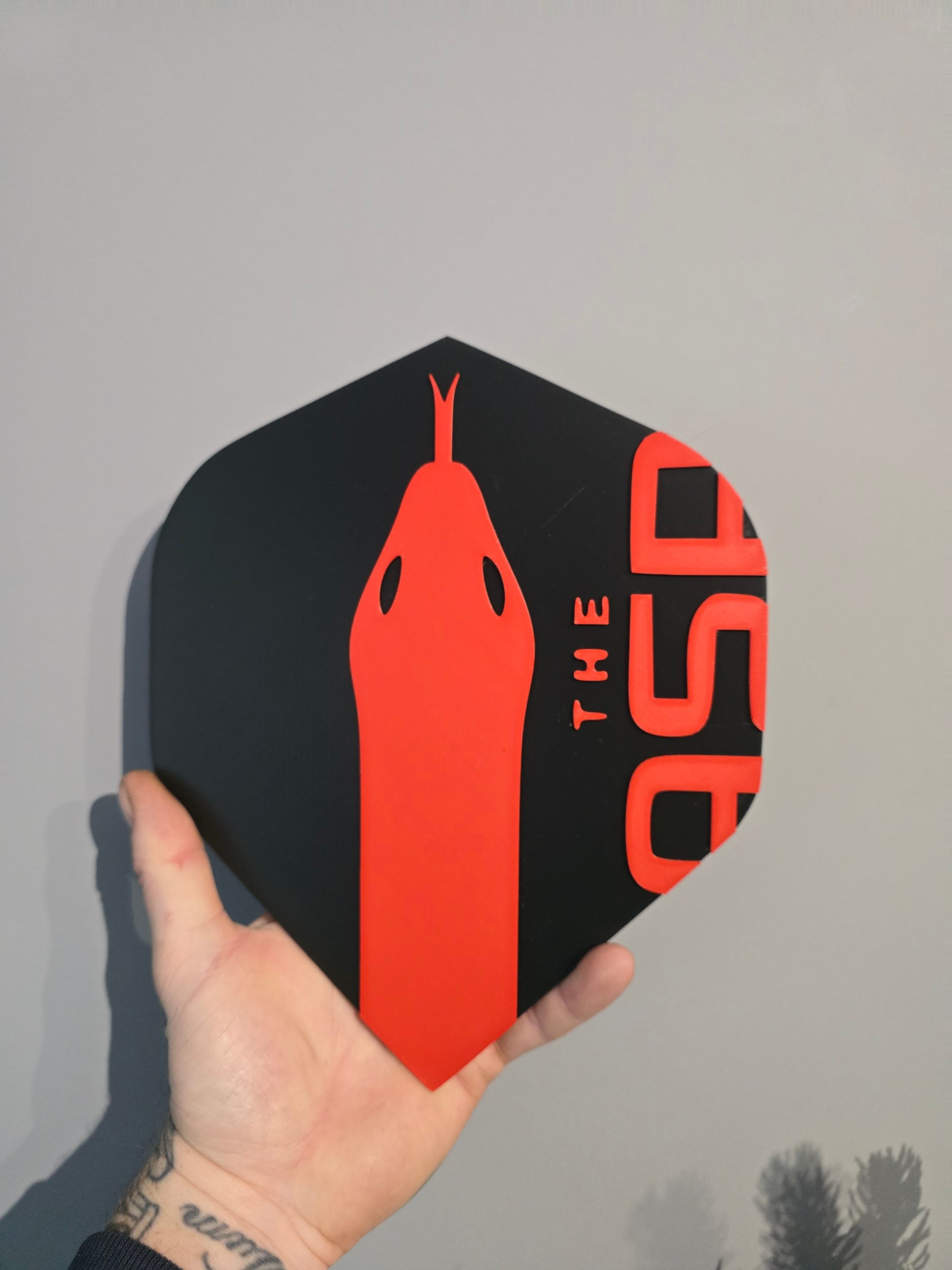 XL dart flight wall art - display flights for your wall