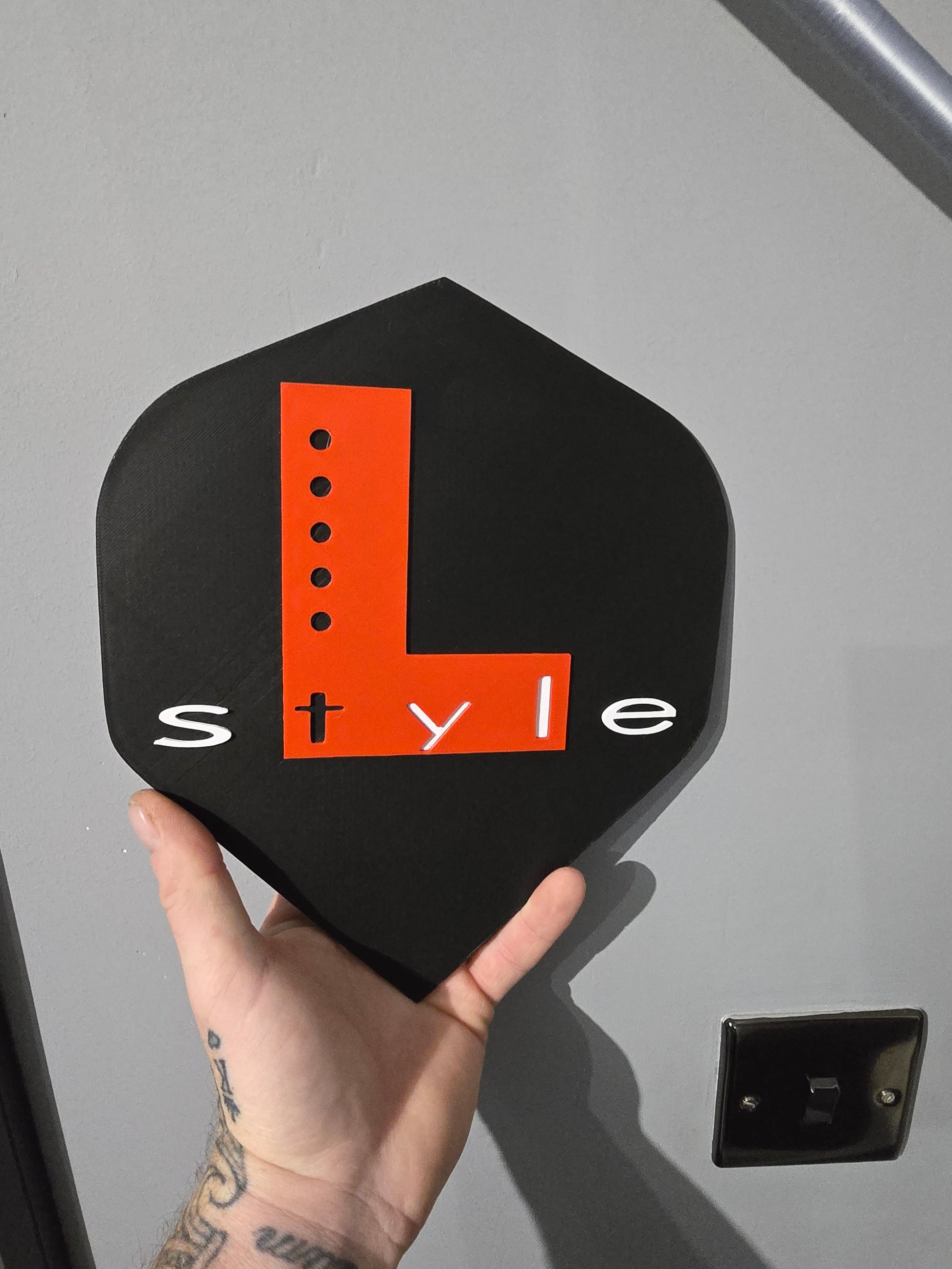 XL dart flight wall art - display flights for your wall