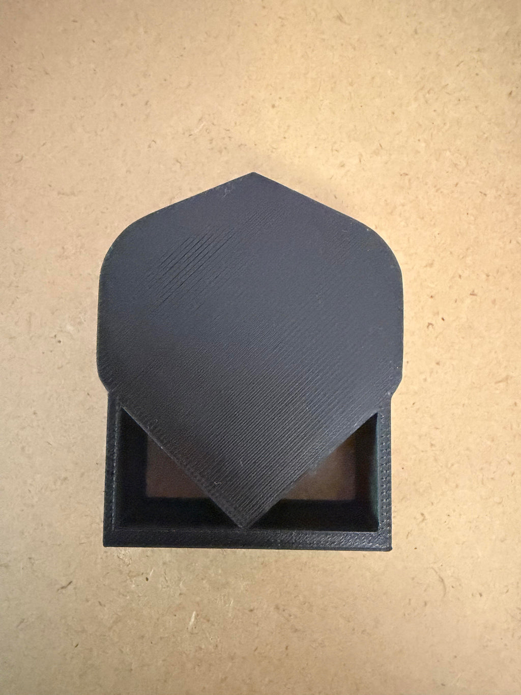Custom UV Printed Flight shaped Darts holder - holds 1 set of darts